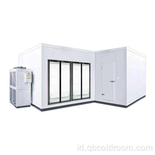 Display Pintu Kaca Kamar Dingin Pabrik Langsung